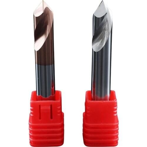 90° Tungsten Steel Centering Drill Carbide CNC for Aluminum