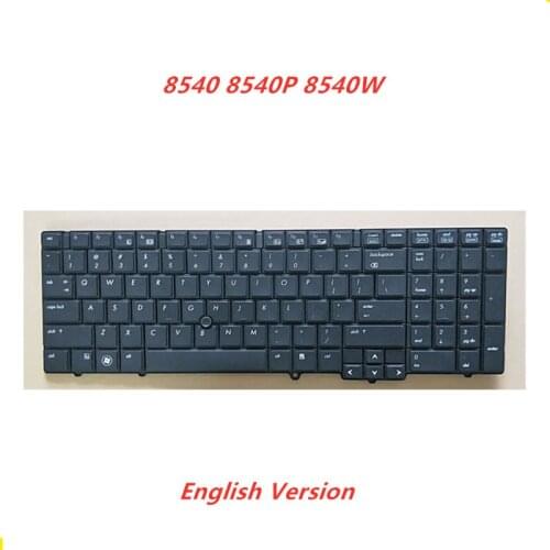 Laptop English Keyboard For HP EliteBook 8540 8540P 8540W Notebook Replacement layout Keyboard
