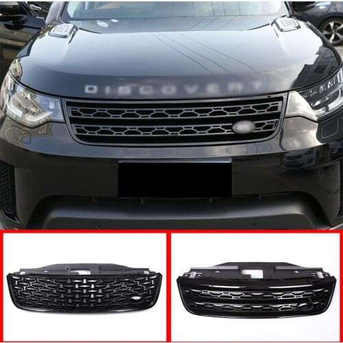 ABS Plastic Car Front Grill Frame Trim Accessories Auto Parts Replacement Parts for Land Rover Discovery 5 LR5 L462 2017-2020
