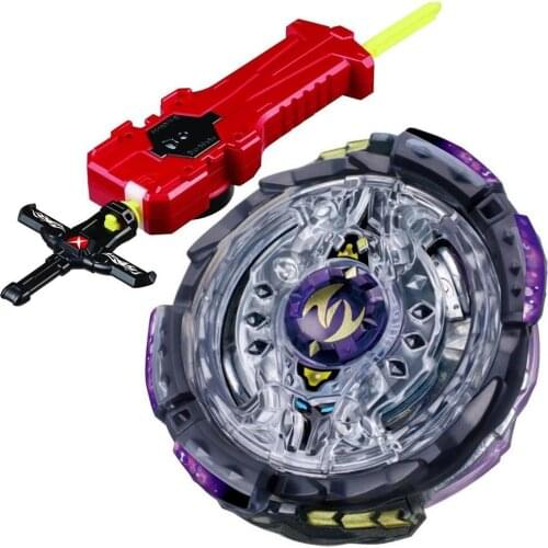 Spinning Top BURST B-102 Booster Twin Nemesis.3H.UI With Sword Launcher Factory Supply Toys Children Gift