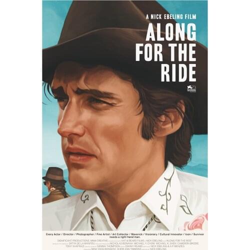 Along for the Ride Movie Art print Silk poster Home Wall Decor