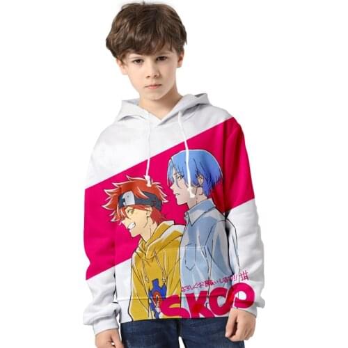 Anime SK8 the Infinity Hooded Zipper Costume Miya Chinen Cosplay Hoodie Jacket Party Outfits SK Eight Oversized