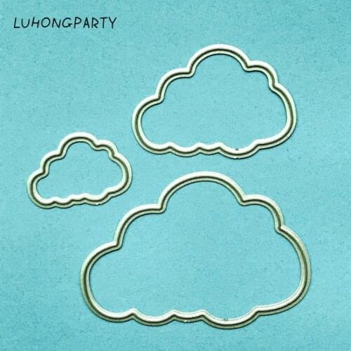 The Cloud Metal Cut Dies Stencils for Scrapbooking Stamp/Photo Album Decorative Embossing DIY Paper Cards