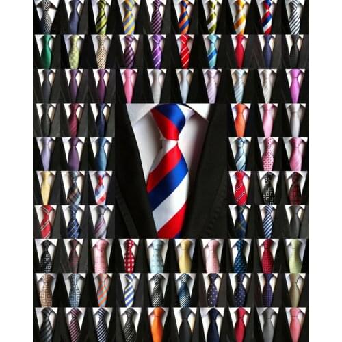 Wholesale (20 pieces / Lot ) Multicolor Classic Mens Stripe Silk Tie Jacquard Woven 100% Silk Mens Tie Necktie Polka Dots Ties