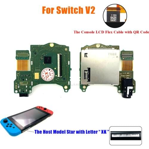 Original Tested Repair Parts For NS Switch earphone game card slot with Board Socket For NS Switch V1 V2 Console