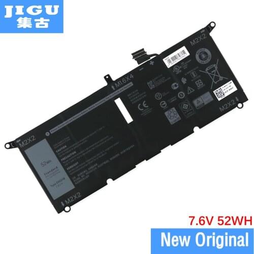 JIGU DXGH8 Original Laptop Battery For DELL 0H754V P82G H754V G8VCF For XPS 13-9380-D1805W 13-9370-D1805G