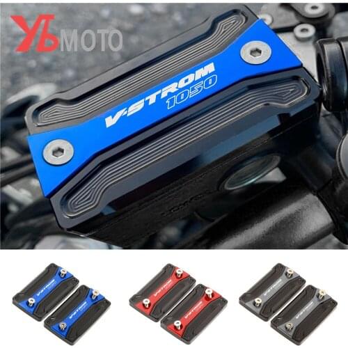 Logo Vstrom1050 Motorcycle Front Master Cylinder Cap Reservoir Cover For SUZUKI Vstrom 1050 V-strom 1050/XT ADV 2020