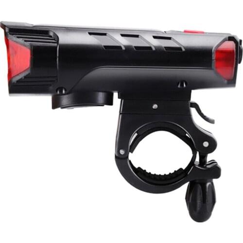 AT 120 Decibel Speaker 6 Speaker Sound Effects 5 Lighting Adjustments Solar or USB Charging Bike Front Light