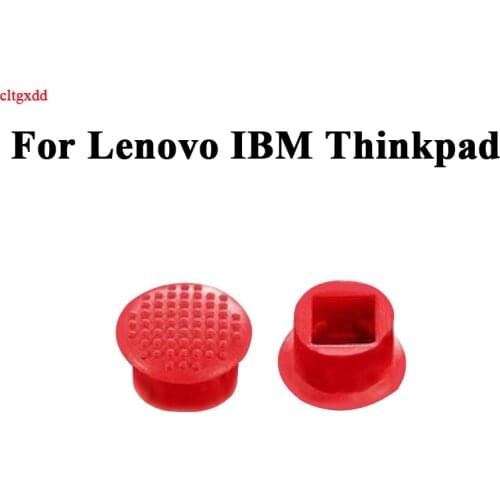 2pcs Laptop Nipple Rubber Mouse Pointer Cap for IBM Thinkpad Little TrackPoint Red Cap for Lenovo Keyboard Trackstick Guide