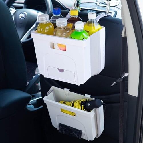 Foldable hanging type garbage bin multifunctional creative umbrella storage bin Vehicle Garbage Can Trash Bin Waste Container