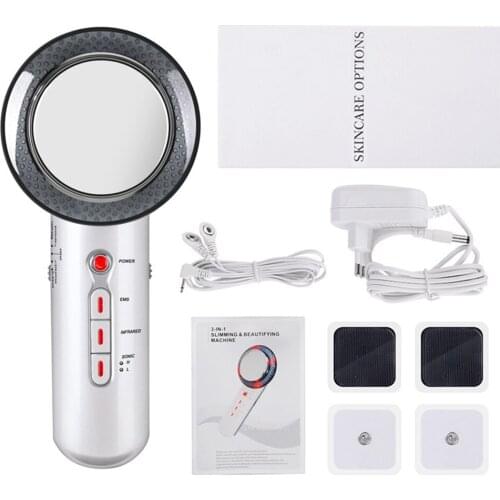 Ultrasound Cavitation EMS Body Slimming Massager Weight Loss Anti Cellulite Fat Burner Galvanic Infrared Ultrasonic Wave Therapy