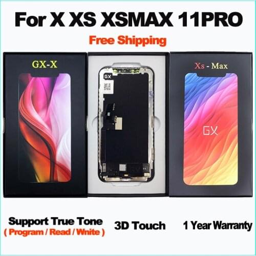 100%Tested LCD Pantalla For iphone X XS XR 11 Screen LCD Display Touch Screen Digitizer Assembly For iphone X XS XSmax 11 OLED