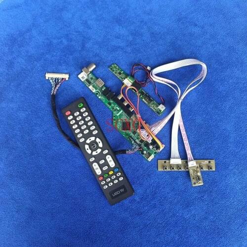 1920*1080 DIY Kit HDMI-compatible USB VGA Screen controller board 30 Pin LVDS LCD/LED Signal Analog For M270HAN01.0/M270HAN01.3