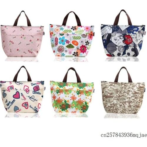 20pcs Insulated Thermal Food Lunch Bags Portable Women Kids Picnic Wine Cooler Storage Bag