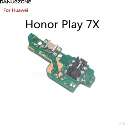 30PCS/Lot For Huawei Honor Play 7X / Mate SE USB Charging Dock Jack Plug Socket Port Connector Charge Board Flex Cable