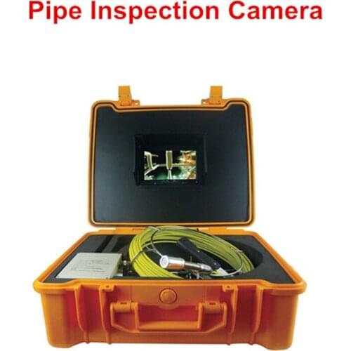 7 inch Monitor TFT LCD 20 m Sewer Pipe Waterproof Camera Pipeline Drain Inspection System