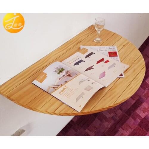 80*40CM Wall-mounted study desk Folding table Wall Hanging table