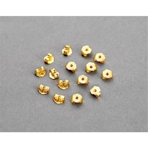 925 sterling silver plain silver white gold earplugs wholesale jewelry making supplies drop earrings jewelry earrings