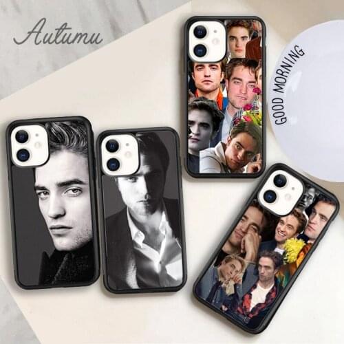 Robert Pattinson Standing Phone Case for iPhone 11 12 Pro Max mini X XR XS SE 2020 5 6S 7 8 Plus Samsung Galaxy S8 S9 S10 Cover
