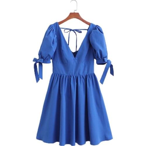 Летние платья с рукавами Guobioziy China At AliExpress