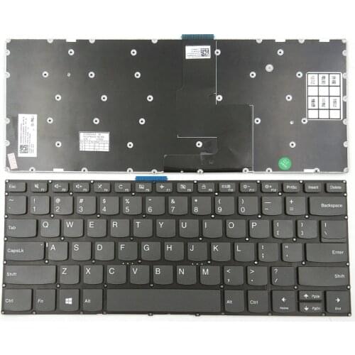New Laptop Keyboard for Lenovo Yoga 720-15IKB 520-14IKB Type 80X8 81C8 US Black Without Frame