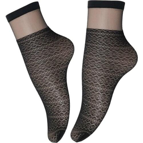Summer Women Thin Socks Black Khaki Coffee Ladies Short Ankle Sock Fashion Sexy Transparent Silk Socks Female Hosiery