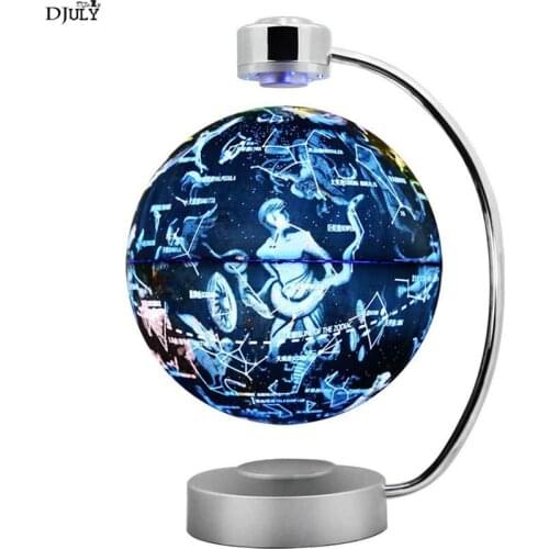 Novelty Magnetic levitation Constellation globe table lamp for children bedroom study kids birthday gift bedside led night light