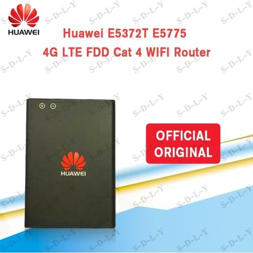 100% Orginal Hua wei HB5F3H 3560mAh Battery For Huawei E5372T E5775 4G LTE FDD Cat 4 WIFI Router HB5F3H-12 Batteries