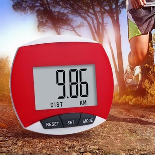 3D LCD Display Walking Step Counter Pedometer Waterproof Multi-functional Movement Calories Counting Fitness Equipment Pedometer