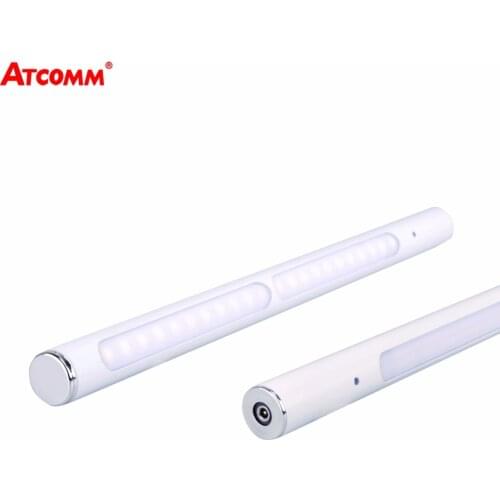 Touch Control LED Under Cabinet Lights USB Powered Stepless Dimmable LED Diode Night Wardrobe Lockers Kitchen Emergency Light