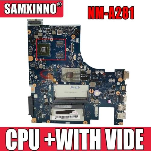 AVAILABLE NEW 100% ACLU5 / ACLU6 NM-A281 MAINBOARD MOTHERBOARD Fit For LENOVO G50-4 NOTEBOOK PC E1 CPU +WITH VIDEO CARD5