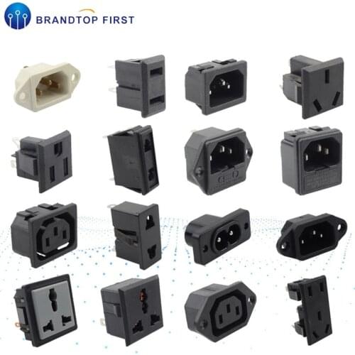 Power Switch AC Power Socket 10A 250V Connector Plug