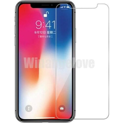 200pcs Ultra-thin tempered glass for iPhone 12 pro XS MAX XR 8 7 6S Plus screen protector protective glass film without package