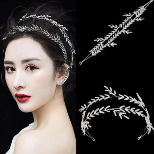 2019 Gorgeous Crystal Bridal Tiaras Headband Wedding Rhinestone Hair Accessories Bride Hairband