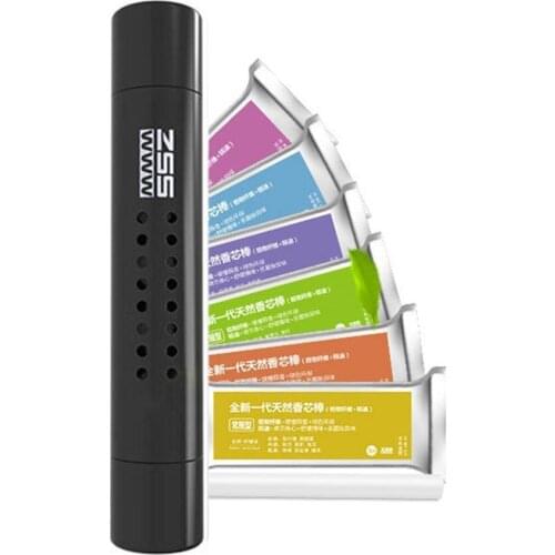 6Pcs/Set Car Air Freshener Car Air Conditioning Vent Stick Fragrance fragrance Flavours Supplement 5 Strong Perfume N7P6