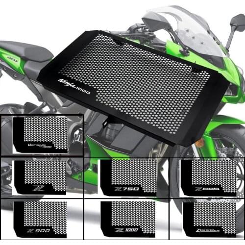 Motorcycle Radiator Side Guard Grill Grille Cover Protector For Kawasaki Z750 Z800 z1000 Z800e Z1000SX ninja1000 versy1000