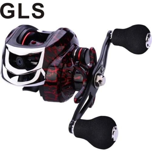 GLS brand metal drop wheel 18+1 axis fishing 7:1:1 weight 217G fishing gear supplies sea fishing fishing reel