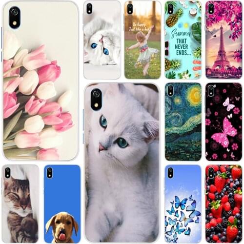 For Xiaomi Redmi 7A 7 A Global Version Phone Case Back Cover 5.45'' On Redmi 7A Silicone Soft TPU Cover For Xiaomi Redmi 7A Case
