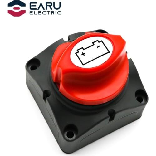 DC60V 300A RV Marine Boat Car Truck Auto Yacht Battery Isolator Disconnect Selector Rotary Switch Cut Off Kill Main Power Switch
