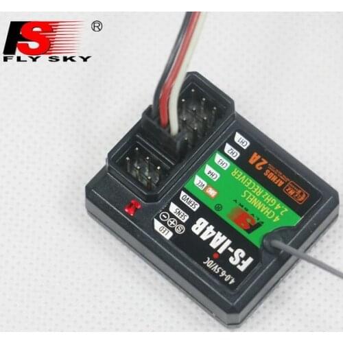 FS-iA4B 2.4G 4CH Receiver PPM Output with iBus Port For Flysky iT4S i6 i10 Transmitter