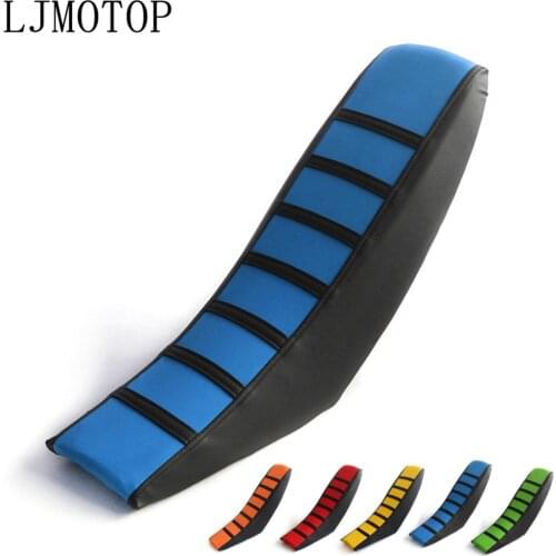 Newest For YAMAHA WR450F WR250R WR250X WR450 SEROW 225 250 SEROW250 Motorcycle Rubber Soft Seat Cover Dirt Bike Leather Cover