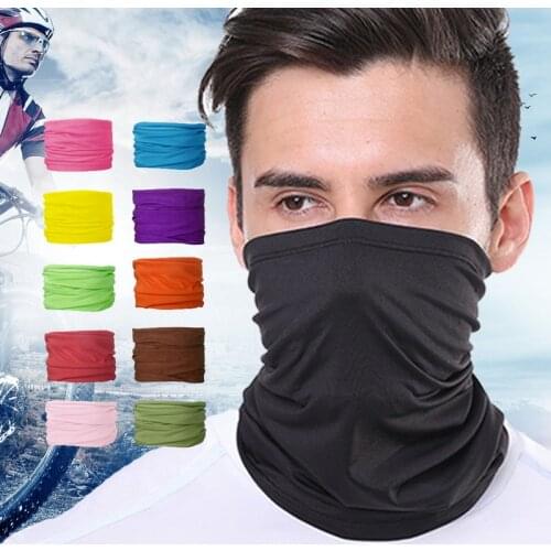 Multifunctional Outdoor Sport Magic Scarf Neck Warmer Tube Hiking Cycling Face Head Wrap Bandana Balaclava Headband