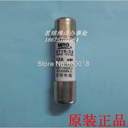 MRO Mingrong AM2-32A (RT18 RT14) 10*38 Type Fuse Fuse Delay Type-100pcs/lot
