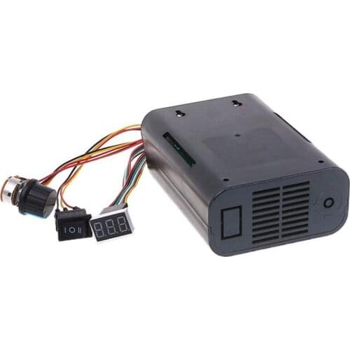 New DC Motor Speed Controller,60A DC10-55V Motor Governor High Power Control Board With Digital Display - 0-100% Adjustable