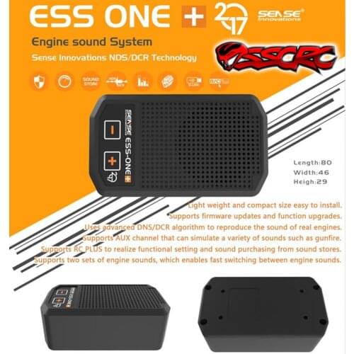 SENSE INNOVATIONS ESS One Plus Real Engine Sound Simulator 1/10 RC Car #ESS-ONE
