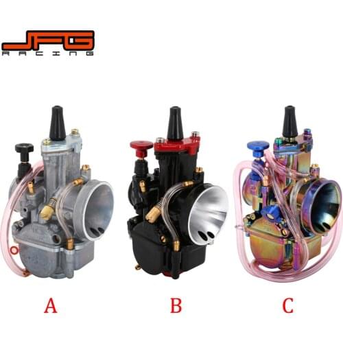 Motorcycle Universal For PWK 21 24 26 28 30 32 34 MM Carburetor Carburador With Power Jet For Keihin Mikuni YAMAHA HONDA Scooter