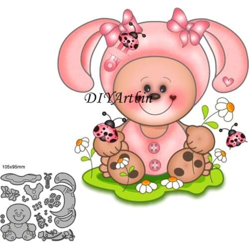 Spring baby Cutting Dies new 2020 DIY dies Scrapbooking Paper Making Craft Die Cut In Scrapbooking