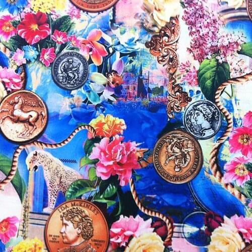 Waterproof fabric animal print print down coat Money Laces fabric Laces fabric for wedding dresses neoprene fabric tulle gold