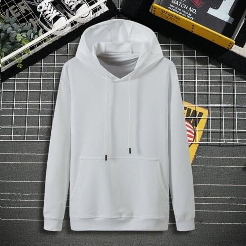 WWKK 2020 Autumn And Winter Brand Sweatshirts Men High Quality Brand Solid color Fashion Mens Hoodies Thickened Mens Hoodie