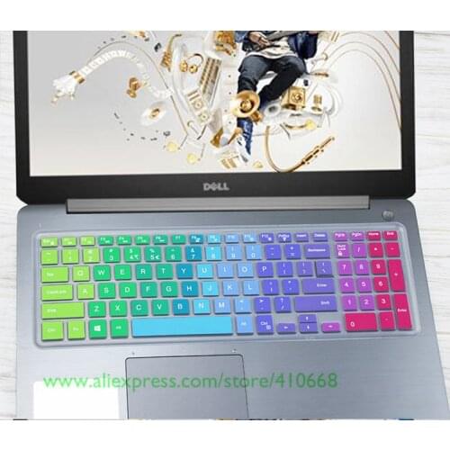 15.6 inch laptop keyboard Cover Protector Skin For Dell Inspiron 15 7000 Gaming 7510 7559 7577 7567 7537 7557 7566 7568 Notebook